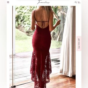 The Label Mesina Dress 6 NWT